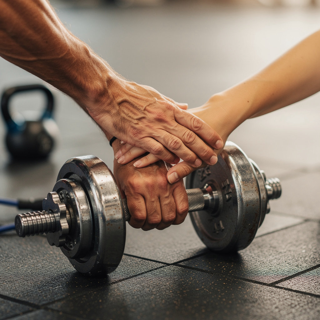 Eat 247 Gym community members training together in a judgment-free fitness environment